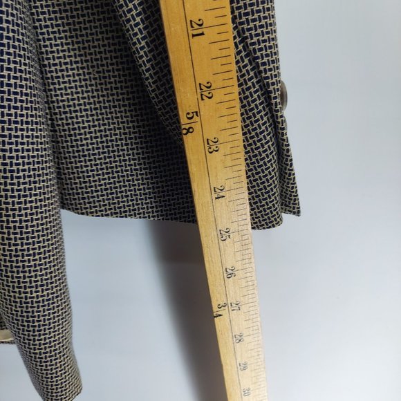 Valentino boutique Vintage brown lined  Blazer size 32 - Picture 10 of 16